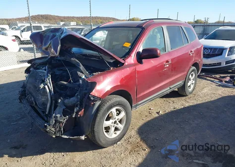 2007 Hyundai Santa Fe Gls from USA, damaged, VIN 5NMSG13D97H098254